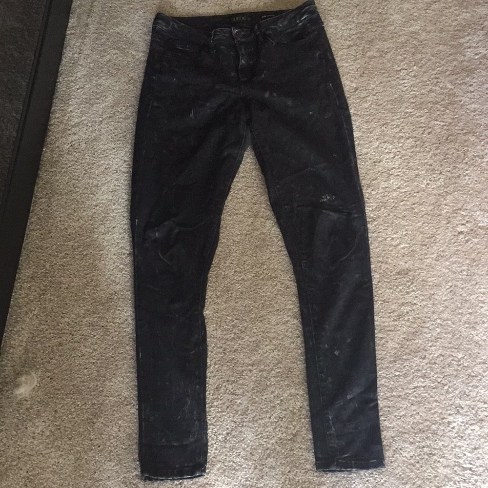 Nordstrom black speckled pants